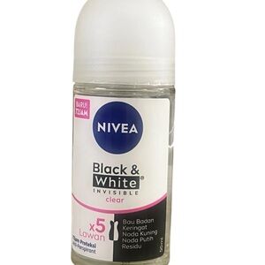 (Pack of 2) Nivea Black & White Invisible Clear Deodorant